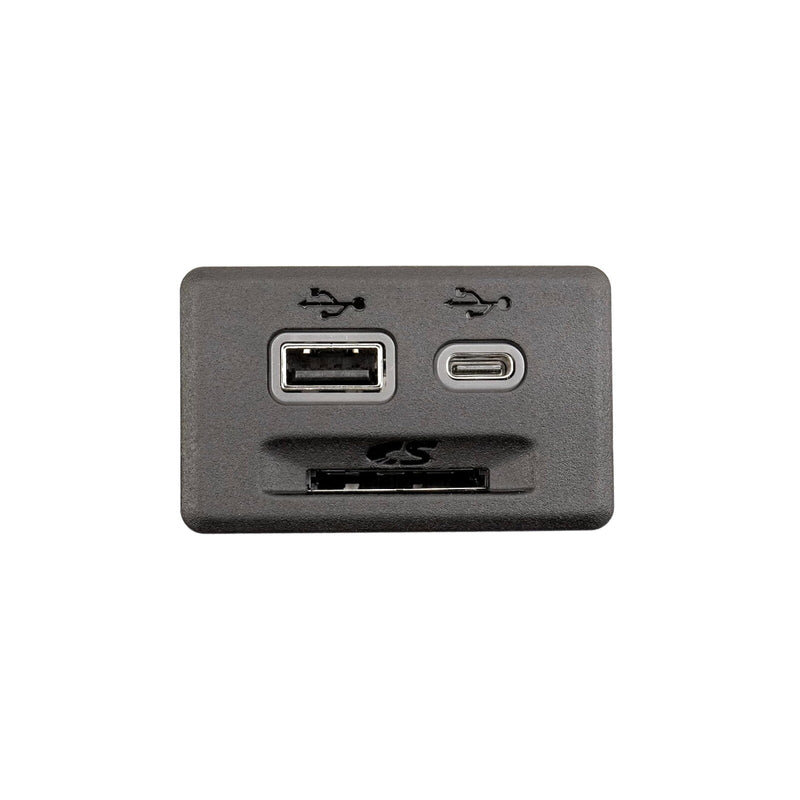 DURAFORCE Center Console Auxiliary USB Receptacle Adapter