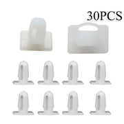 DURAFORCE 30x Door Sill Trim Clips For BMW E21 F31 F34 G30 F10 E61 F13 E23 E32 E38 E31 F02