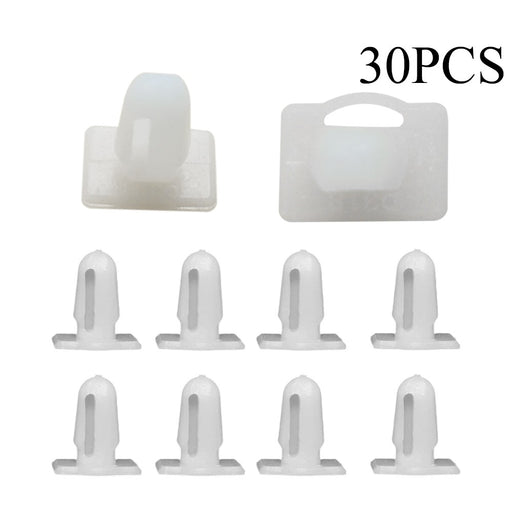 DURAFORCE 30x Door Sill Trim Clips For BMW E21 F31 F34 G30 F10 E61 F13 E23 E32 E38 E31 F02