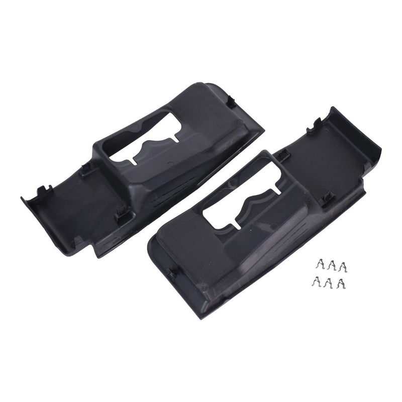 Front LH RH Plastic Tow Hook Bezel 2Pcs for Ford F 350 Super Duty 2022 Lariat