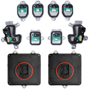 DURAFORCE LED Headlight Control Modules Set 10 PCS New For BMW 3 Series F30 328i 330i 340i