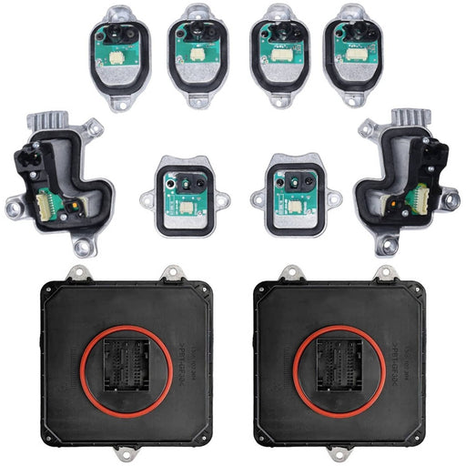DURAFORCE LED Headlight Control Modules Set 10 PCS New For BMW 3 Series F30 328i 330i 340i