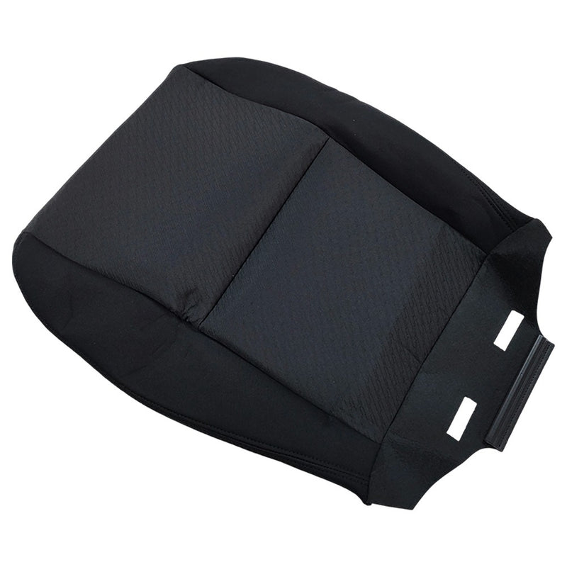 DURAFORCE Fit For 2009 2010 - 2014 Chevy Silverado Driver Bottom Cloth Seat Cover Black