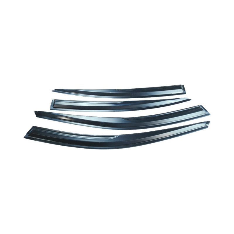 DURAFORCE For 2010-2014 13 Subaru Legacy Window Visor Rain Guard Vent Deflector Tape on