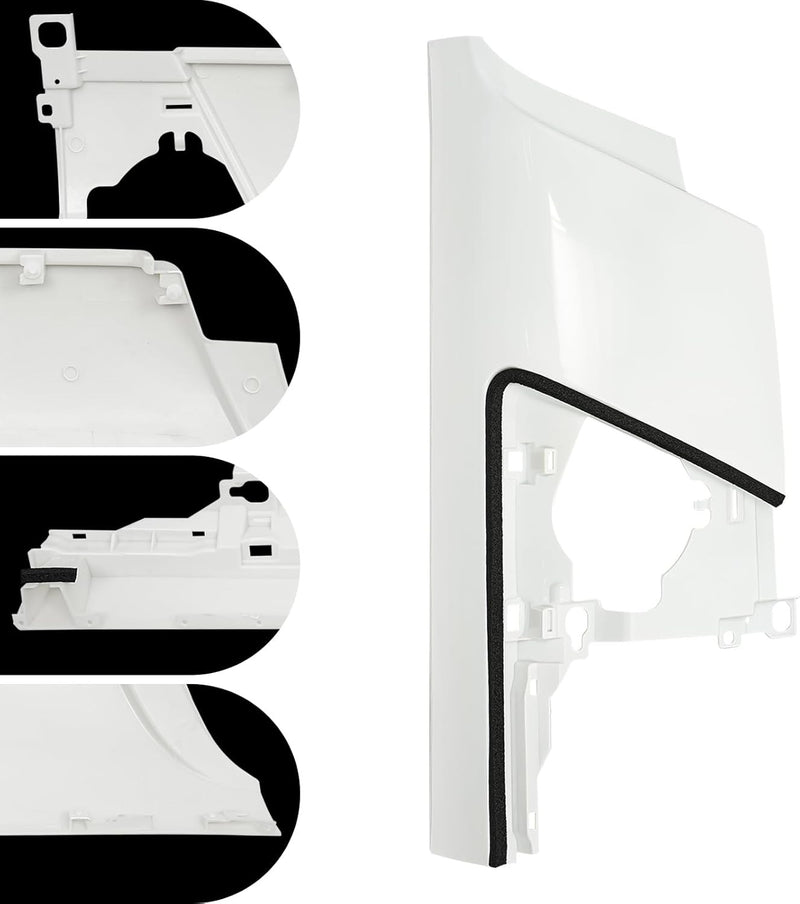 DURAFORCE For ISUZU NPR NPR-HD NQR NRR 2008-2020 Passenger / Right Side Front Side Panel