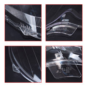 DURAFORCE A Pair Headlight Lens Cover Clear L+R For Mercedes Benz CLK C209 W209 2005-2009