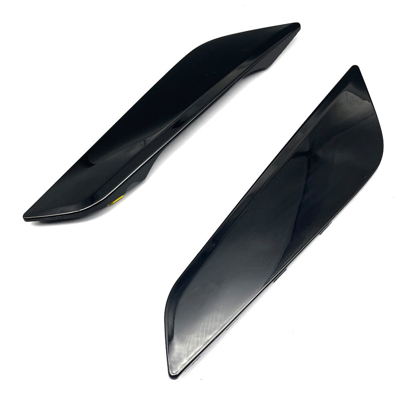 DURAFORCE Left & Right Fender Panel Air Vent Cover Black for 2017-23 BMW G30 5 Series NEW