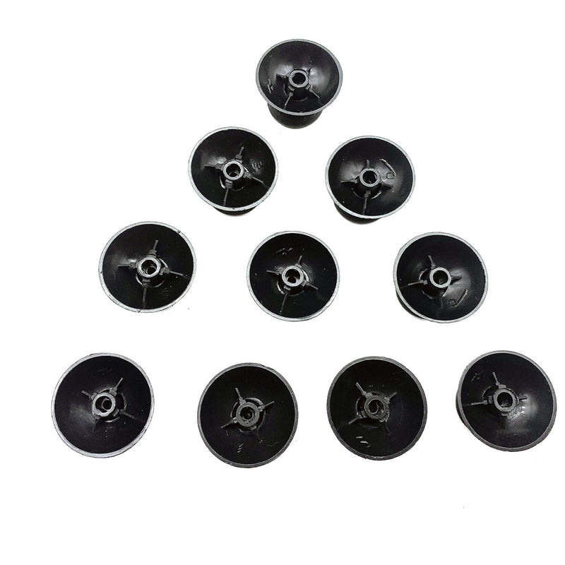 DURAFORCE New 10 Pcs Black Analog Game Thumb Sticks For Microsoft Xbox 360 Controller USA