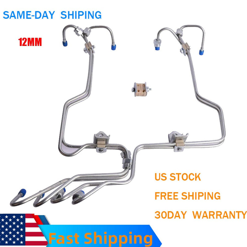 DURAFORCE 12mm Diesel Fuel Injector Lines For 3.9L 4BT Cummins Engine P7100 P-Pump 4988285