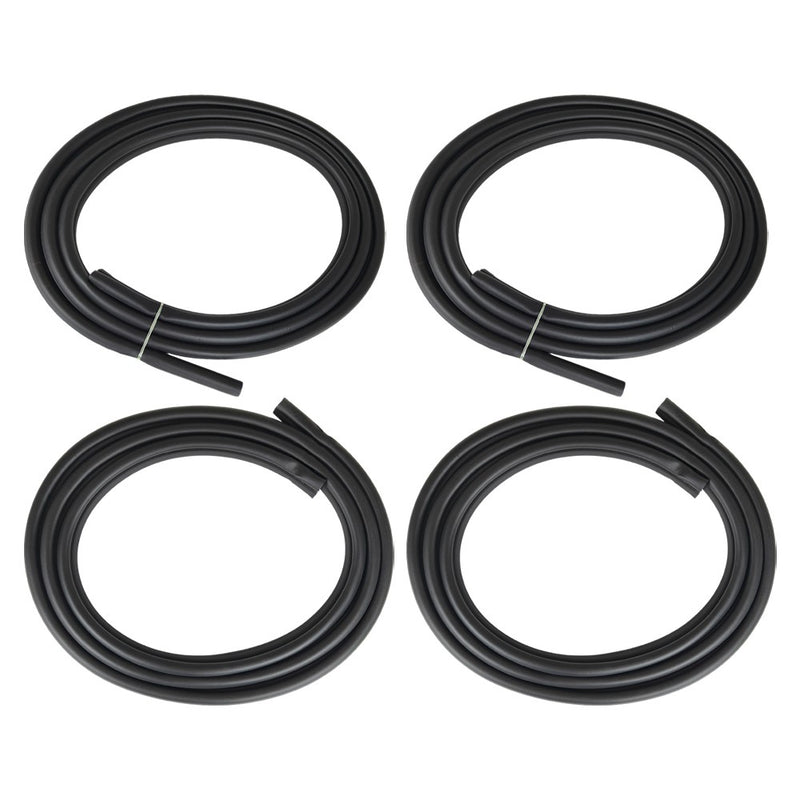 4pcs Left Right Front Rear Door Weatherstrip Seal 2000 2002 for Toyota 4Runner