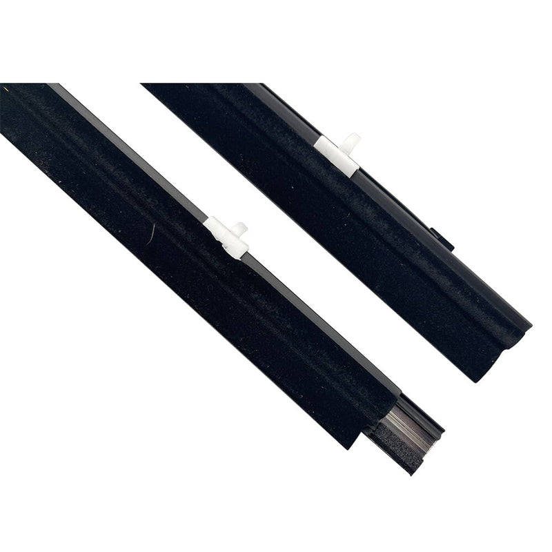 DURAFORCE Front Door Window Belt Weatherstrip 2PCS for Toyota Tacoma 1995 2004