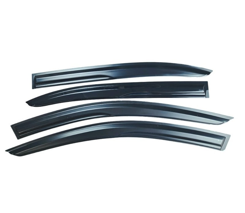 DURAFORCE For 2009-2012 8TH Gen Honda Accord JDM Style Window Visor Vent Rain Guards