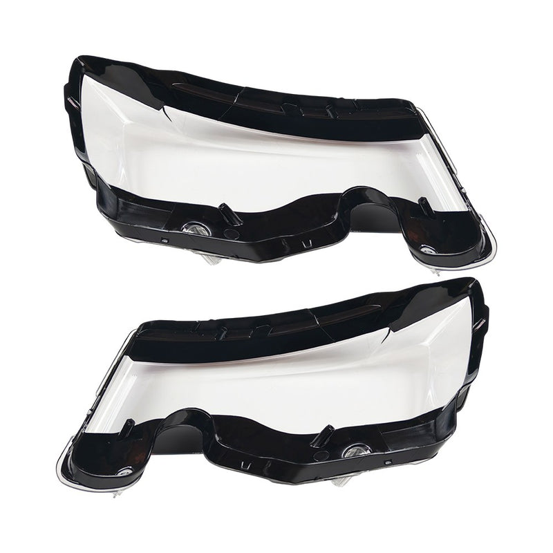 DURAFORCE LEFT+RIGHT Headlight Headlamp Lens Cover For Jeep Grand Cherokee 2014-19