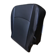 DURAFORCE For 2013-2018 Dodge Ram 1500 2500 Laramie Driver Bottom Leather Seat Cover Black