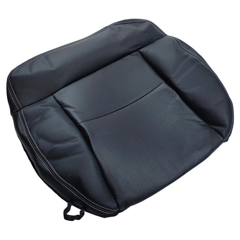 DURAFORCE PASSENGER Bottom Leather Seat Cover Black Fit For 2004 - 2008 Ford F-150 FX4