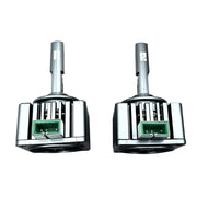 DURAFORCE For 2Pcs D3S D3R LED Headlight Bulbs 120W 6500K Super White HID Xenon Conversion