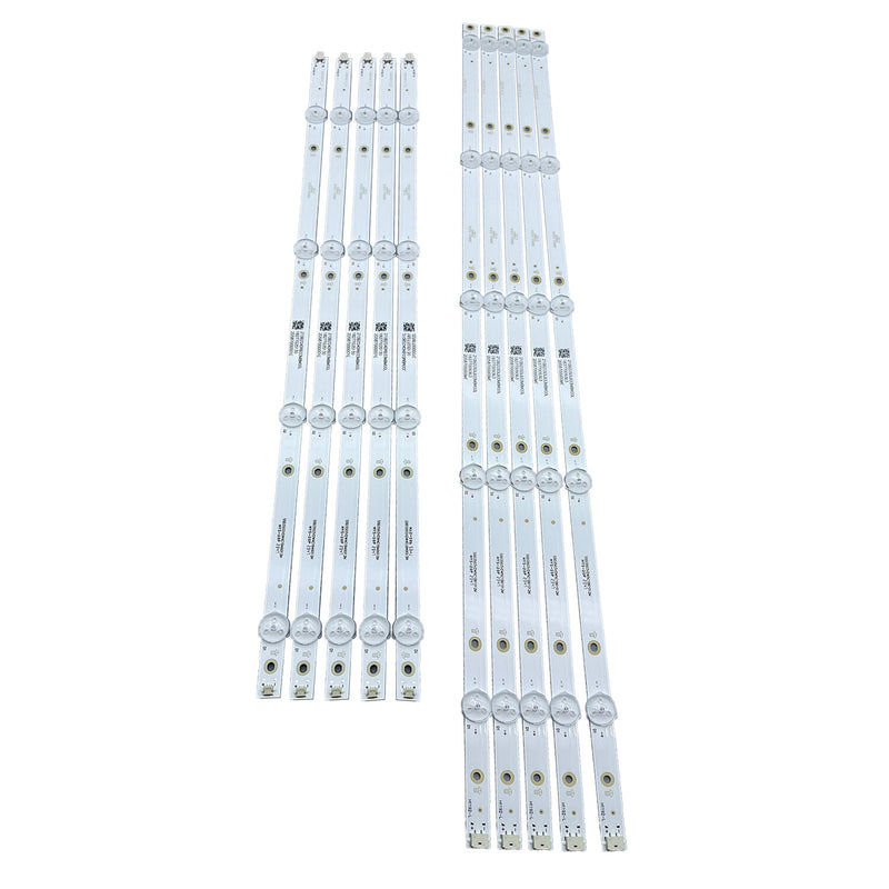 LB55135 V0 LED Strips 10Pcs for INSIGNIA NS 55DF710NA21 NS 55DF710NA19