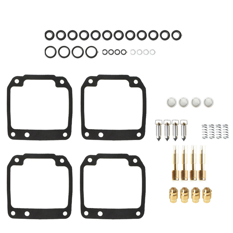 DURAFORCE 4Carburetor Repair Kit Rebuild Set For Yamaha FZ600 86-88 & YX600 Radian 86-90