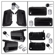DURAFORCE Front Exterior Door Handle For 88-20 Chevrolet C1500 K1500 15742229 15742230 US
