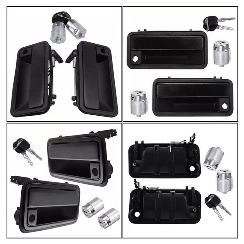 DURAFORCE Front Exterior Door Handle For 88-20 Chevrolet C1500 K1500 15742229 15742230 US