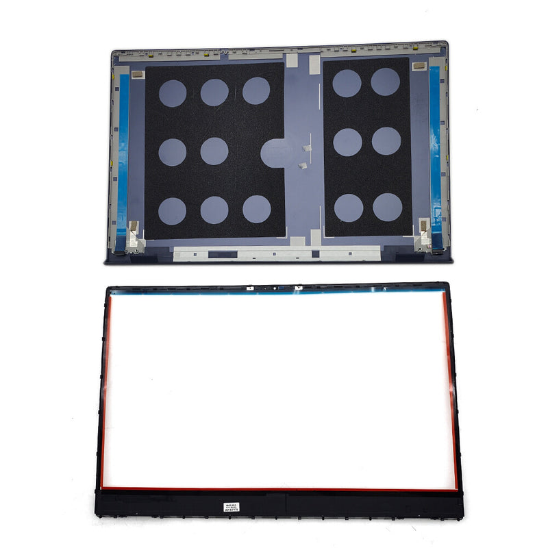 DURAFORCE Back Cover ＆ Front Bezel Blue For Dell Inspiron 5501 5502 Top Lid 061DXH 0H00F3