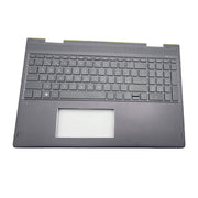 DURAFORCE New Palmrest Backlit US Keyboard For HP X360 15-BP 15M-BQ 924335-001 TPN-W127 US