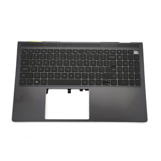 DURAFORCE New Palmrest Upper Case Backlit US Keyboard For Dell Vostro 15 7510 0XV1DW XV1DW