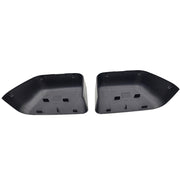 DURAFORCE Black Mirror Cover Cap Set LH & RH For 2017-2022 Ford Super Duty F250 F350 F450