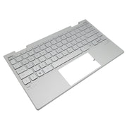 DURAFORCE For HP Envy X360 13-BD 13M-BD 13-AY Palmrest Backlit Keyboard Silver M82698-001