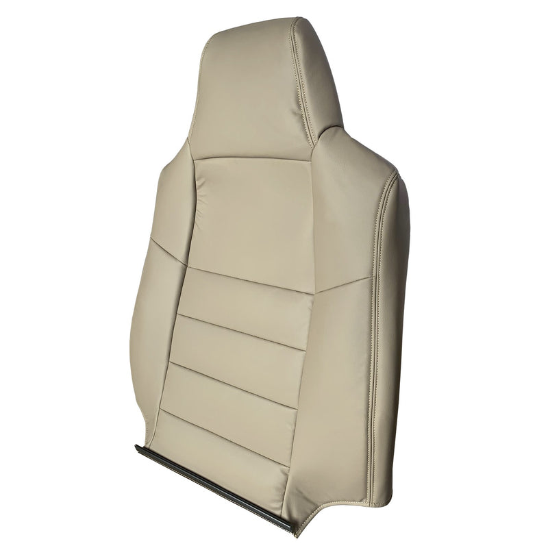DURAFORCE For 2002-07 Ford F250 F350 Driver Top Lean Back Leather Replacement Seat Cover