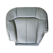 DURAFORCE For 1999 2000 2001 2002 GMC Sierra Driver Side Leather Bottom Seat Cover Gray