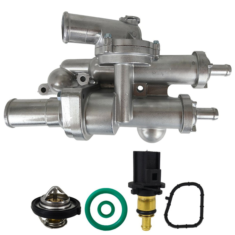DURAFORCE For 09-20 Dodge Journey 2008-2014 Avenger 2.4L Thermostat Housing Assembly