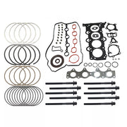 DURAFORCE Head Gasket Bolts&Piston Rings Set For Hyundai Kia Accent Rio 1.6L L4 2012-2016