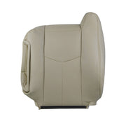 DURAFORCE Driver Passenger Bottom & Top Leather Seat Cover Tan For 2003-2006 Chevy Tahoe