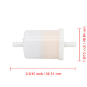 DURAFORCE 4X Fuel Filters for Kubota BX22 BX23 BX24 BX25 BX2200 BX2230 BX2350 BX2660