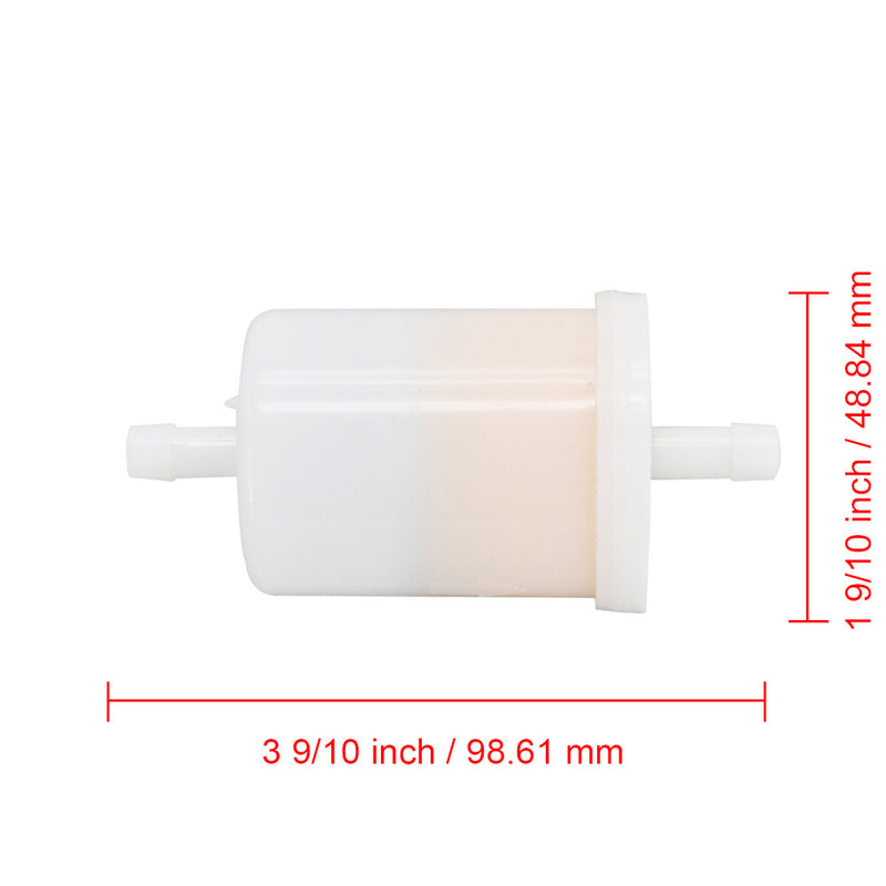 DURAFORCE 4X Fuel Filters for Kubota BX22 BX23 BX24 BX25 BX2200 BX2230 BX2350 BX2660