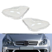 DURAFORCE For 2006-11 Mercedes Benz W219 CLS350 CLS500 CLS550 A Pair Headlight Lens Cover