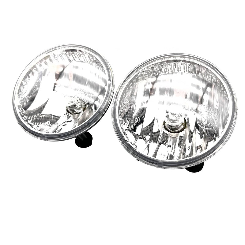 DURAFORCE Left Right Clear Lens Fog Light Lamp w Bulbs for Jeep Patriot 2011 2017