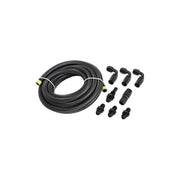 DURAFORCE For GM 4L80E Automatic Transmission Cooler Lines Kit 6-AN Steel Braided Line Kit