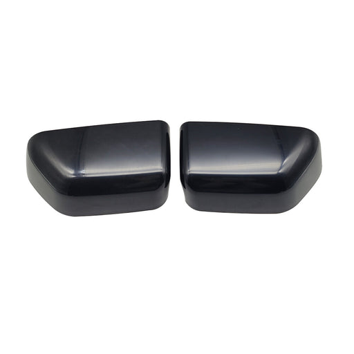 DURAFORCE Black Mirror Cover Cap Set LH & RH For 2017-2022 Ford Super Duty F250 F350 F450