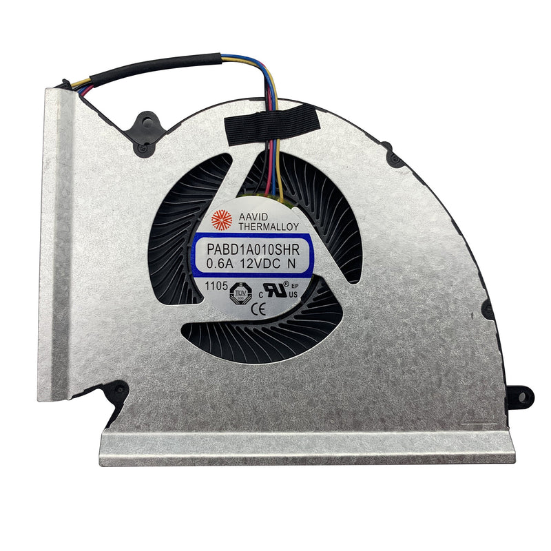 DURAFORCE New CPU+GPU Cooling Fan For MSI GP76 GE76 WE76 MS-17K2 MS-17K3 PABD1A010SHR N452