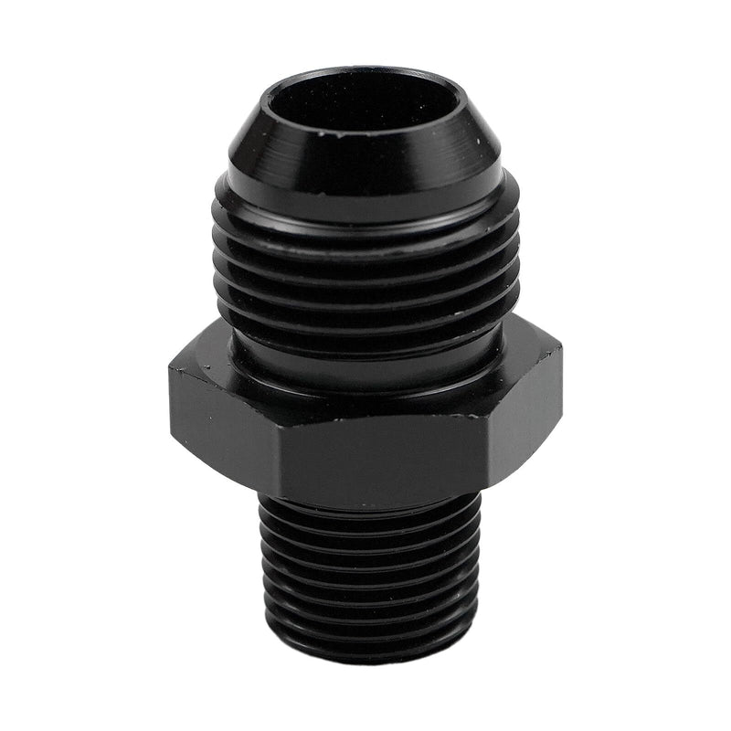 DURAFORCE 10AN Male Flare to 3/8" NPT Pipe Fitting Adapter Connector Union Straight