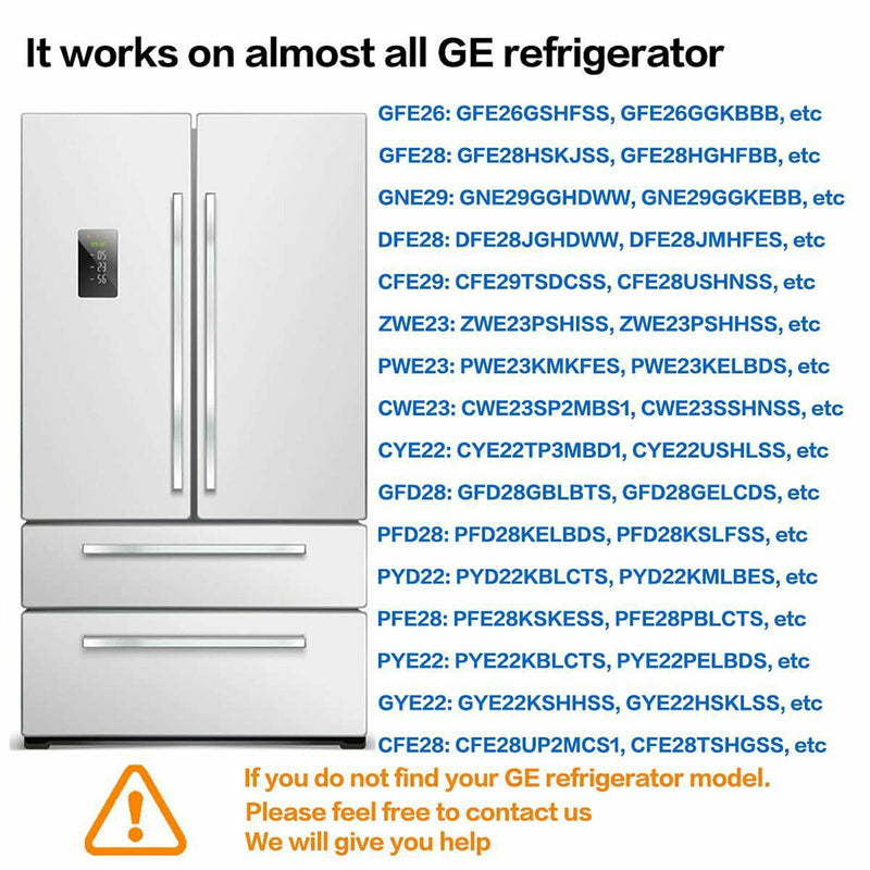 DURAFORCE New For GE Refrigerator Evaporator Fan Motor WR60x26866 WR49x25197 239D1412 US