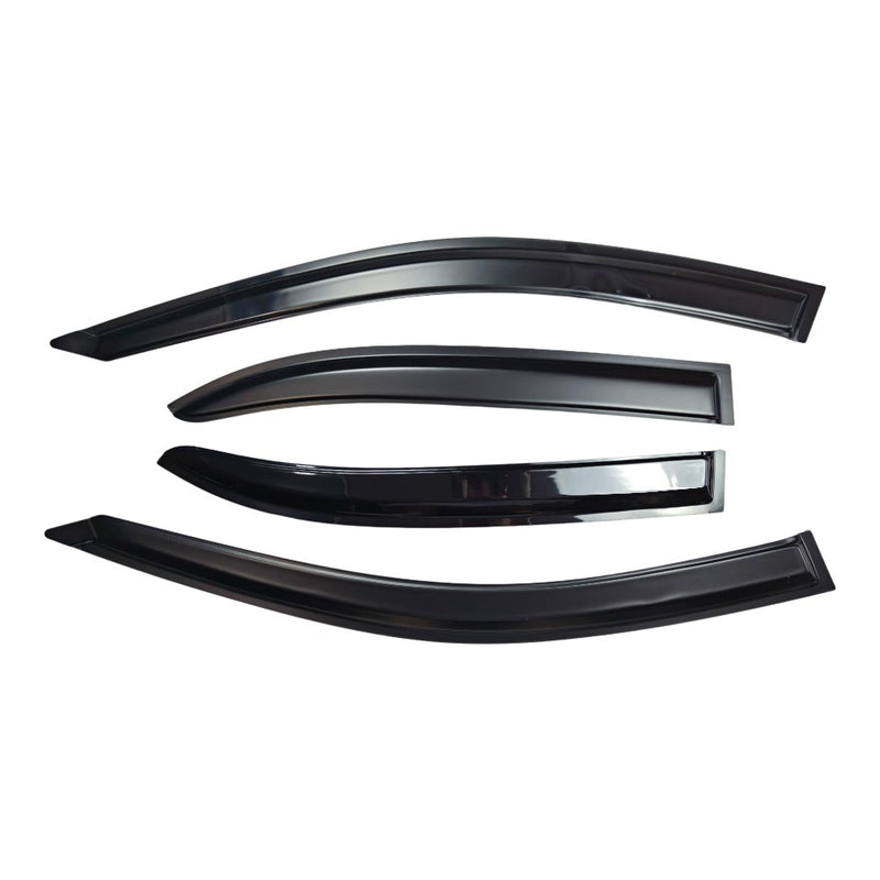 DURAFORCE WAVY 3D STYLE WINDOW VISOR VENT SHADE FOR 2003-2008 TOYOTA COROLLA