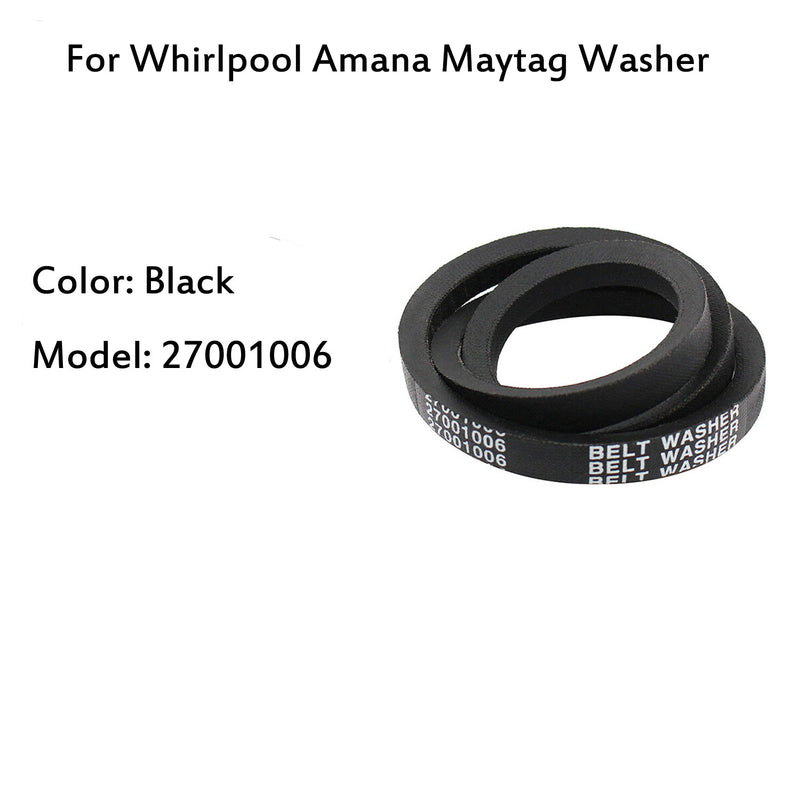 DURAFORCE 3Pcs 27001006 Washer Drive Belt For Whirpool Amana Maytag Washing Machine 38174