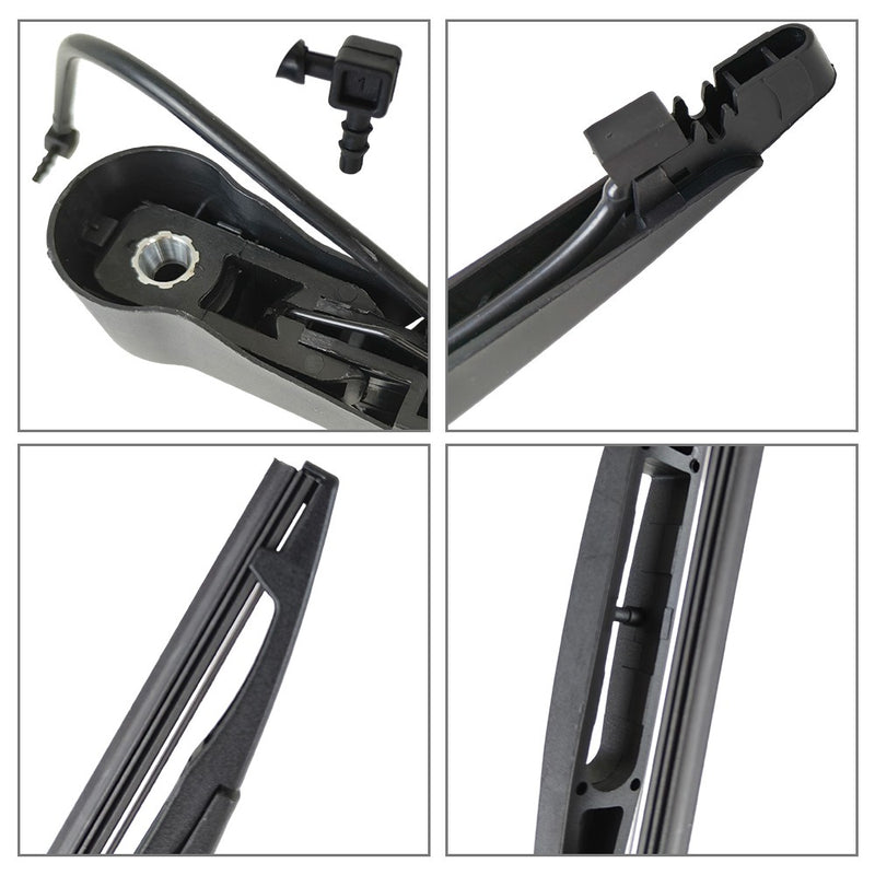 DURAFORCE Rear Wiper Arm with Blade For 07-13 GM Escalade Suburban Tahoe Yukon XL 15277756