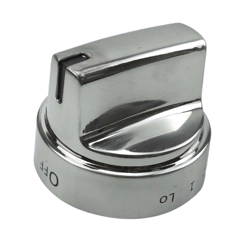 DURAFORCE WB03X24818 Stainless Steel Plastic Control Knobs for GE Gas Range Stove (5Pack)