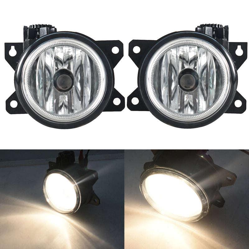 DURAFORCE For 2019 2020 Honda Civic Coupe/Sedan Fog Light Assembly w/Halogen Bulbs