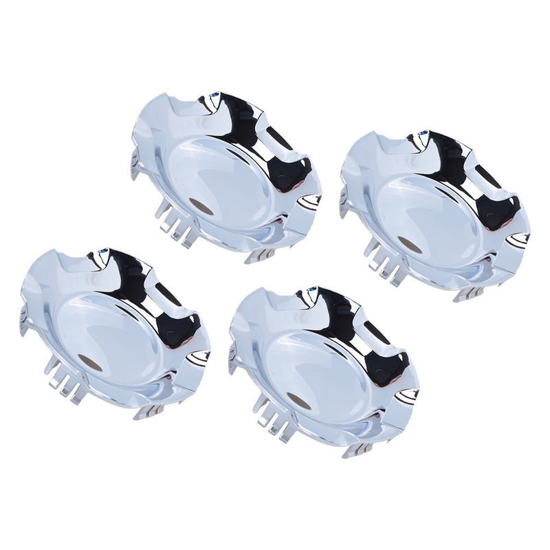 DURAFORCE New Chrome ABS Center Caps 4PCS for Chevy Suburban 2007-2014 for 7.2" Diameter
