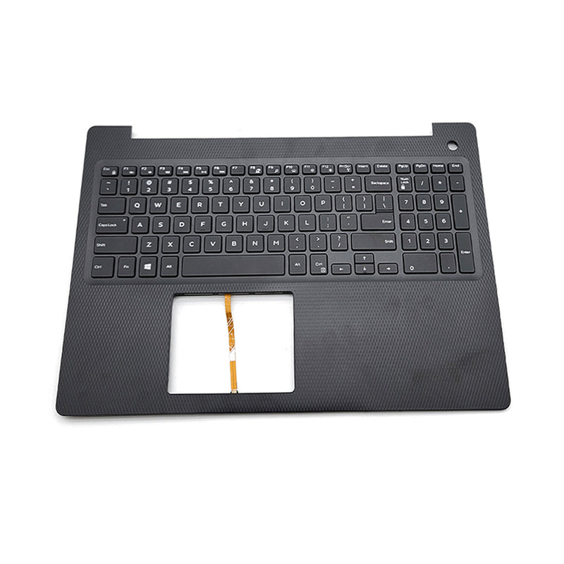 DURAFORCE For Dell Inspiron 15 3582 3583 Palmrest Backlit Keyboard 0P4MKJ Black Upper Case